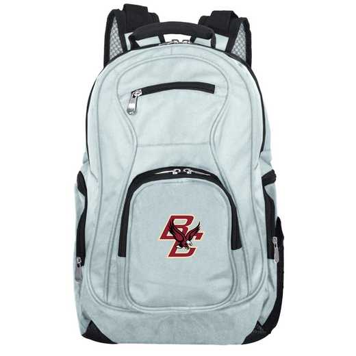 CLBCL704-GRAY: NCAA Boston College Eagles Backpack Laptop